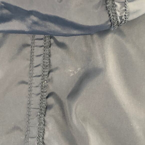 COMME des GARCONS SHIRT Size S Navy Multi Color Hooded Color Block Toggle Coat - Picture 5 of 7